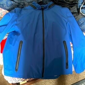 DKNY blue raincoat, worn maybe once. Great condition